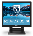 Philips B Line 172B9TL - Monitor a LED - 17" - touchscreen - 1280 x 1024 SXGA @ 60 Hz - TN - 250 cd/m² - 1000:1 - 1 ms - HDMI, DVI-D, VGA, DisplayPort - altoparlanti - black texture